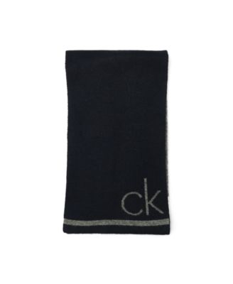 Men's Fuzzy Scarf and Hat, 2-Piece Set