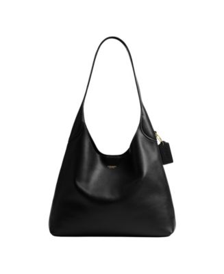 COACH Brooklyn Large Leather Shoulder Bag 34 - Macy's