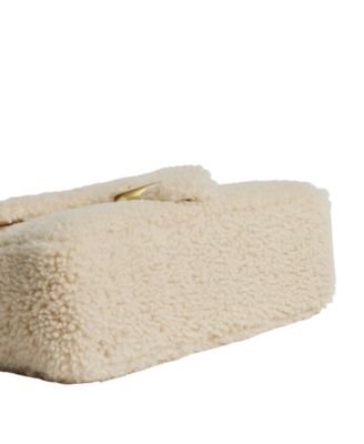 Tabby Medium Shearling Shoulder Bag 26