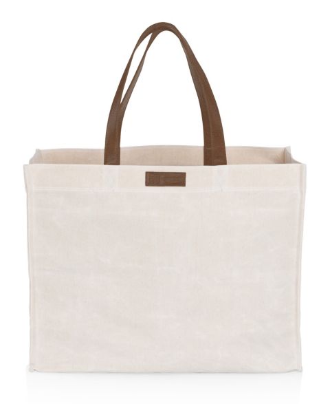 Сумка Oniva Market Waxed Canvas 14.75" Travel Tote, цвет: Бежевый