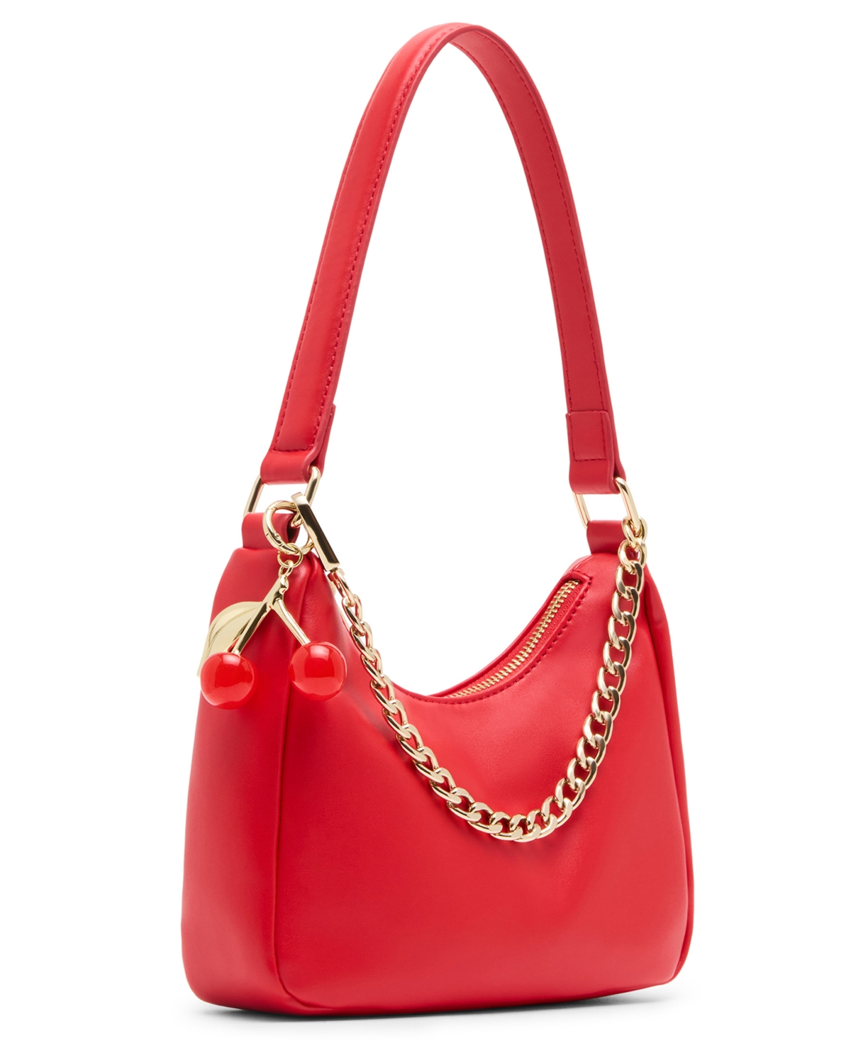 Madden Girl Women's Zip Top Shoulder Bag In Red