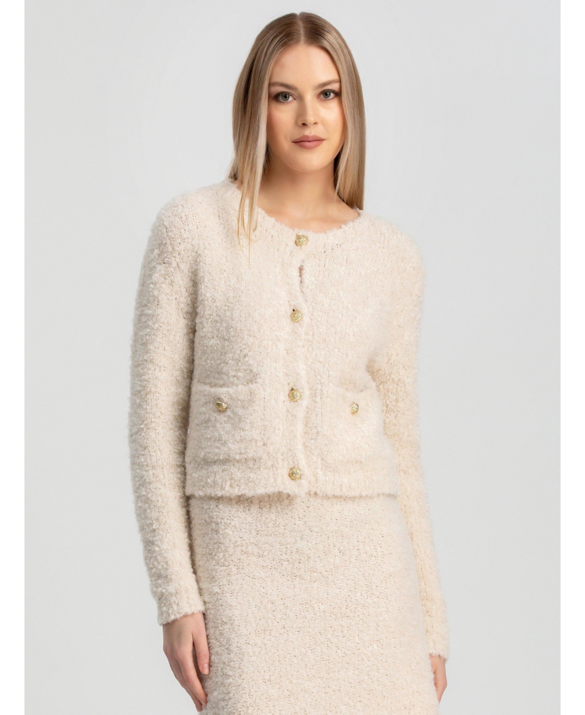 Pietro Brunelli Milano Women's Button Courchevel Cardigan