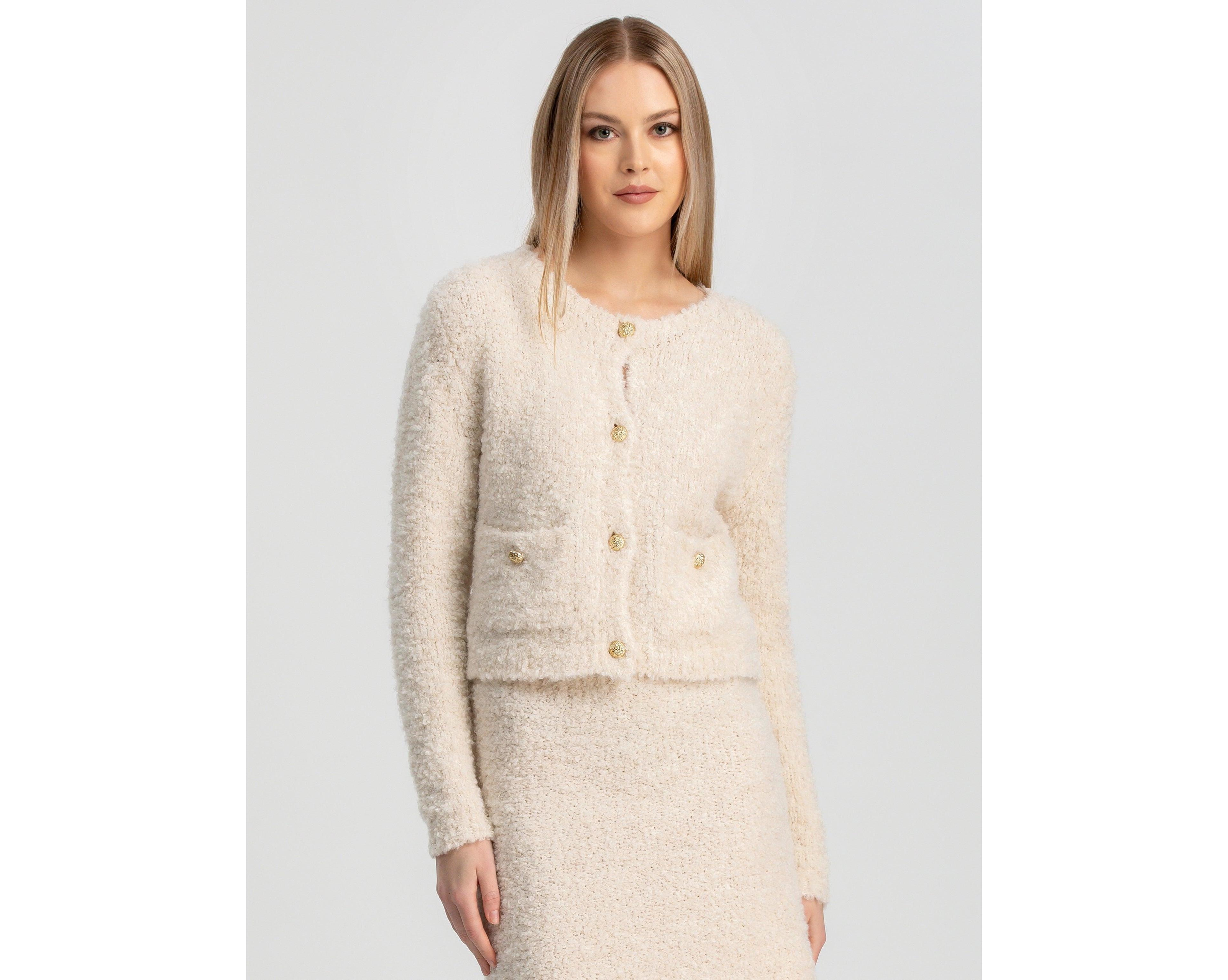 Pietro Brunelli Milano Women's Button Courchevel Cardigan