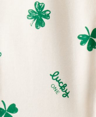 Baby Boys' or Baby Girls' St. Patrick's Day Snug Fit Sleep and Play Pajama