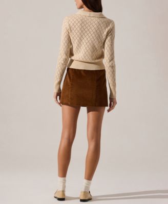 Women's Aspyn Collared Sweater