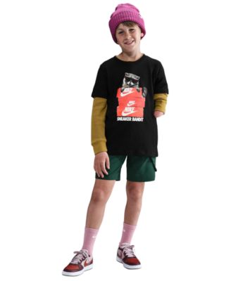Nike - Boys Sportswear Printed Short-Sleeve T-Shirt