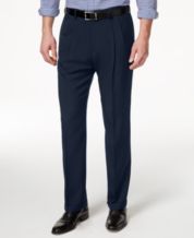 Macys mens best sale pleated dress pants