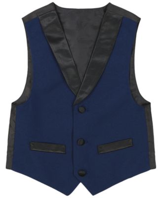 Baby Boys' Tuxedo Vest, Shirt, Tie and Dress Pants, 4-Piece Set