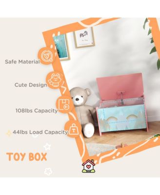 Storage Chest with Lid, Storage Box Organizer for Bedroom,