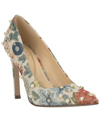 Women's Welica Embellished Pointed-Toe Pumps