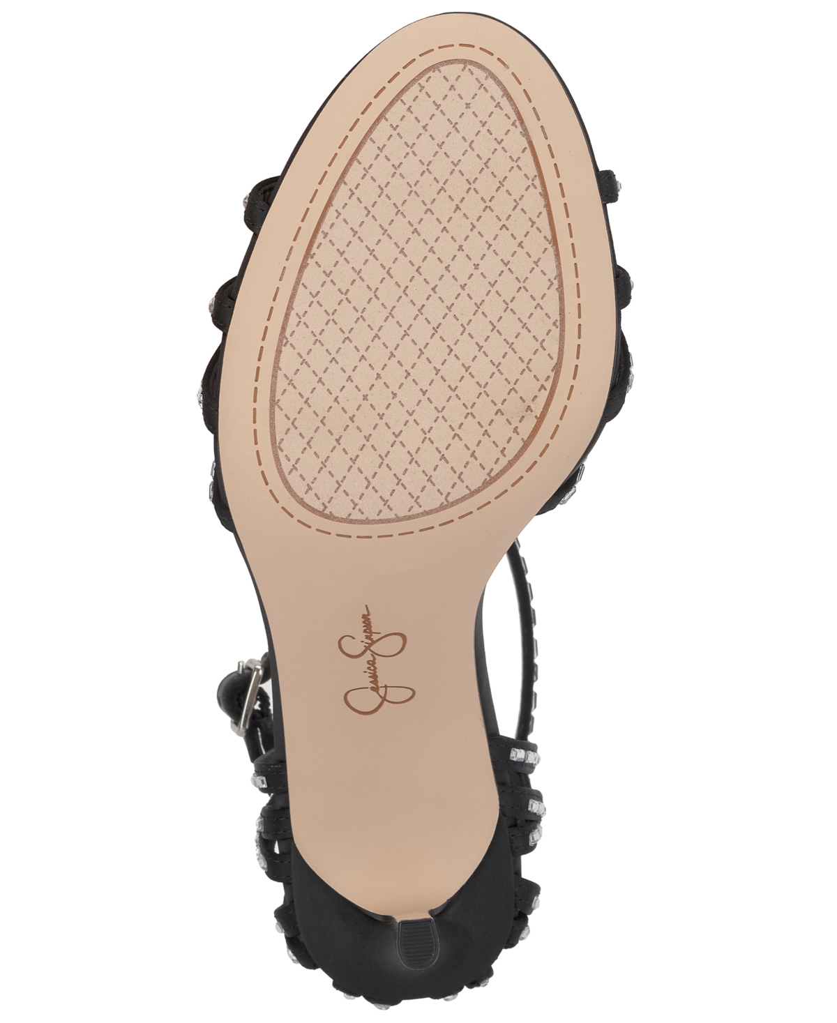 Jessica Simpson Women's Jivira Rhinestone Strappy Stiletto Sandals