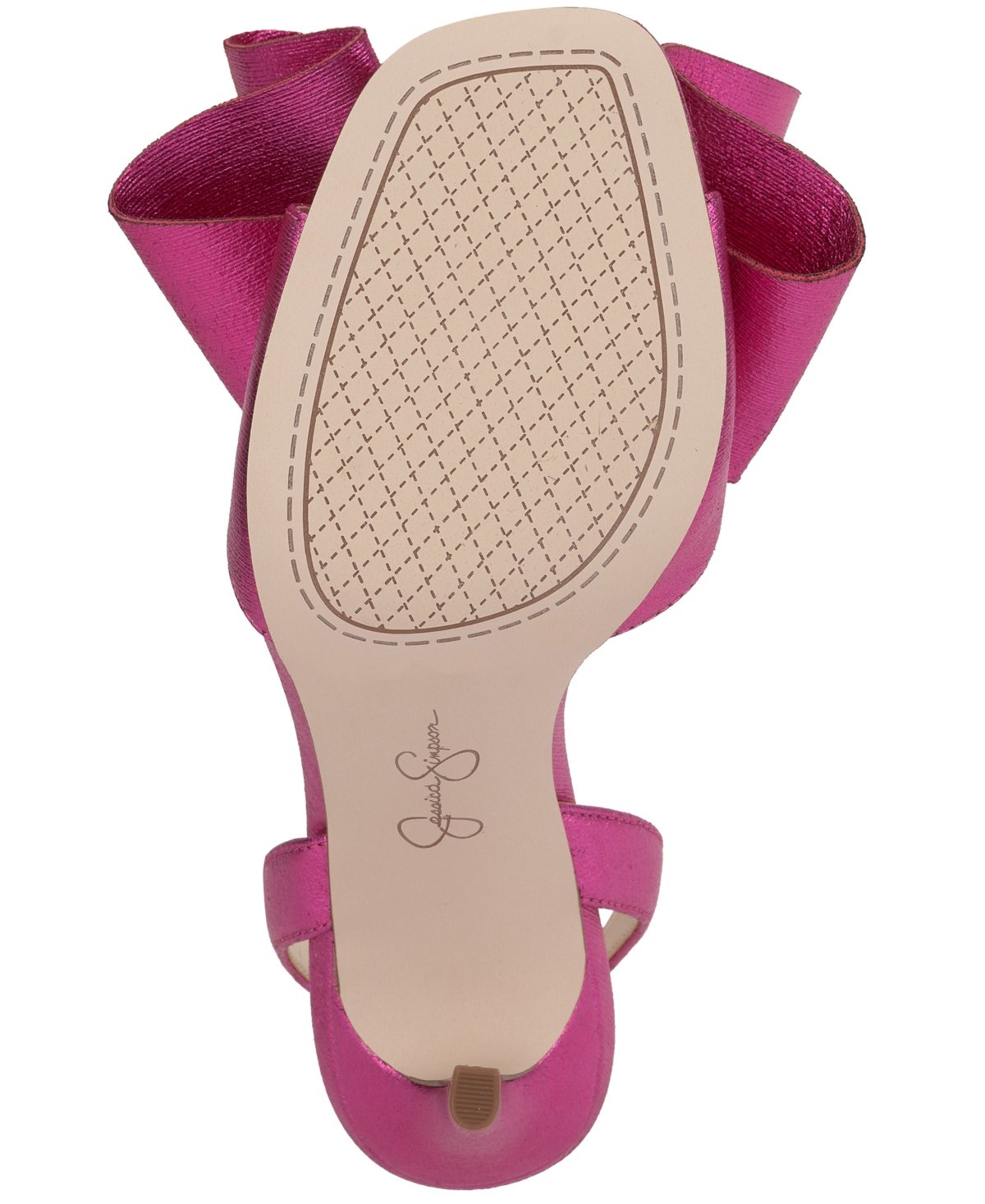 Jessica Simpson Women's Olivine Bow High-heel Stiletto Dress Sandals In Pink