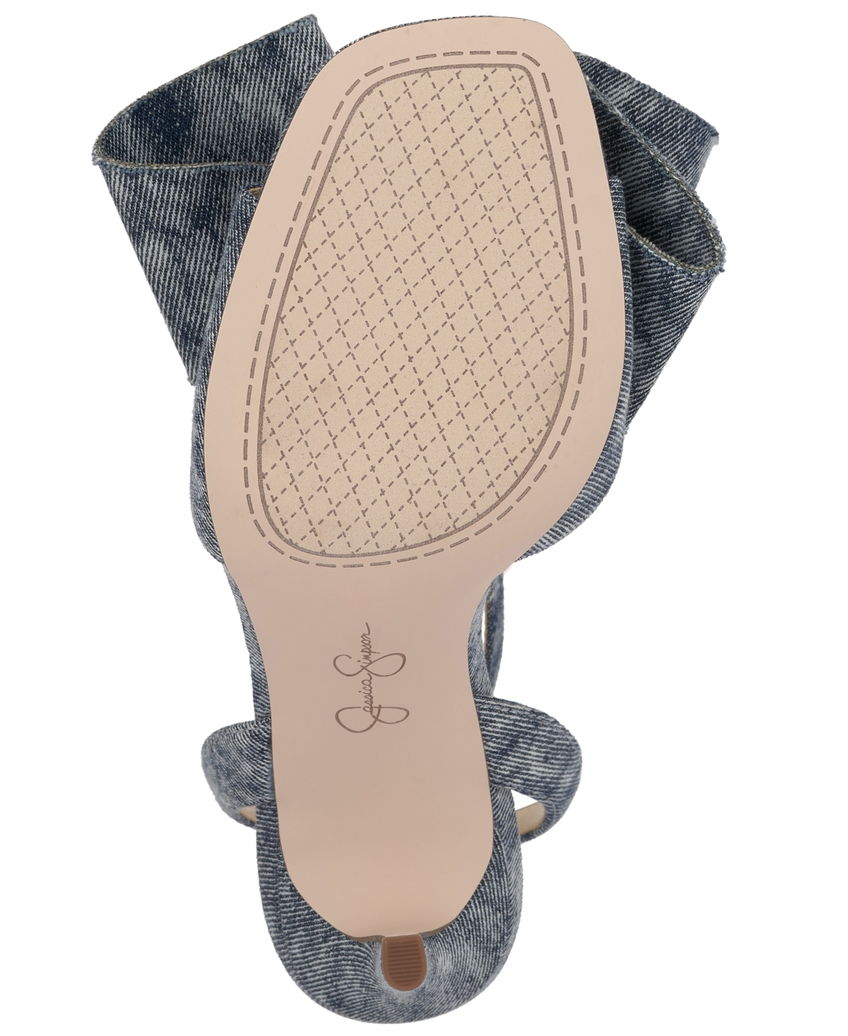 Jessica Simpson Women's Olivine Bow High-heel Stiletto Dress Sandals In Blue