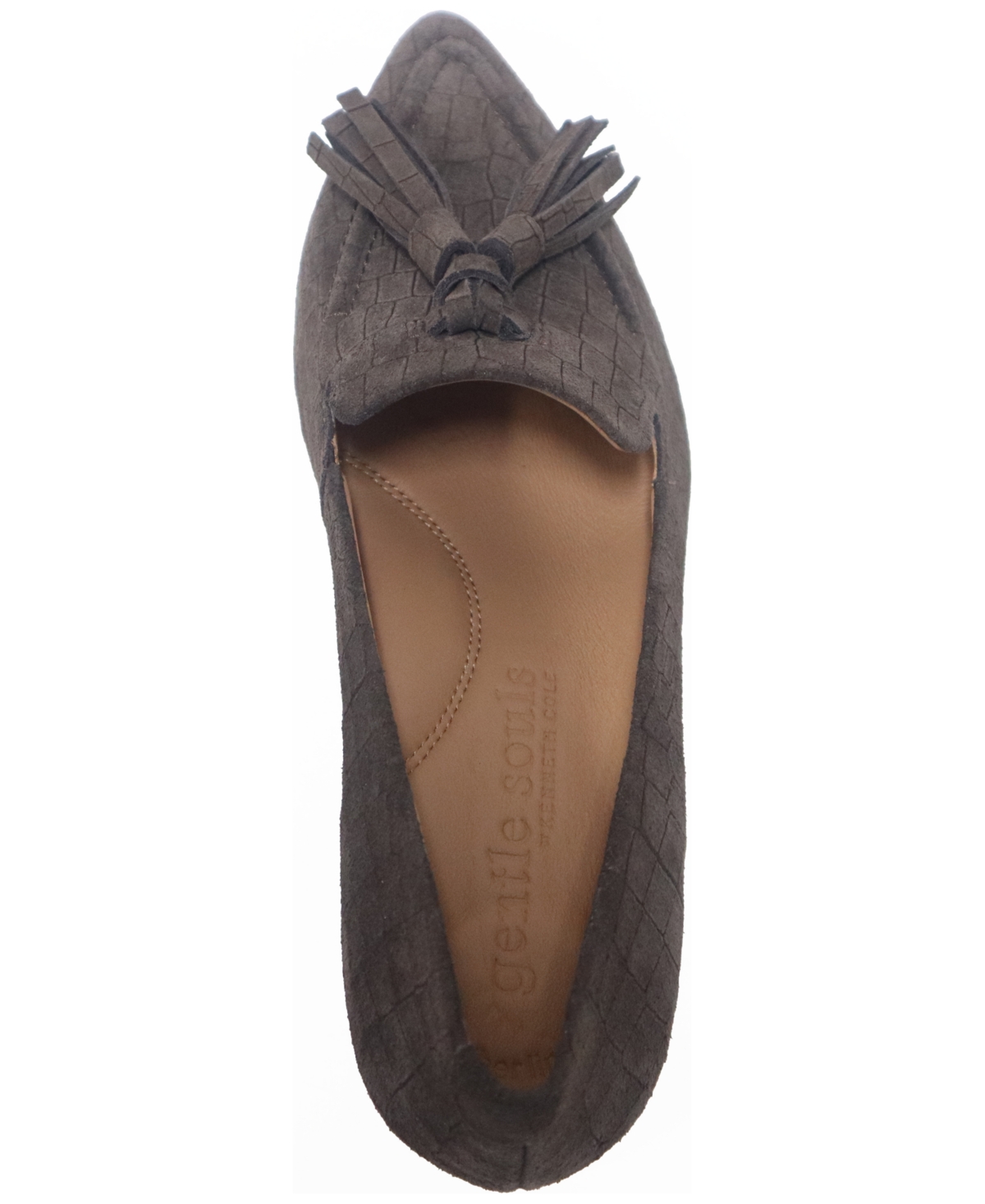 Gentle Souls Women's Glova Tassle Pointy Toe Pumps In Brown