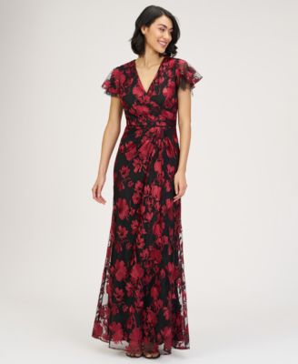 Women's Fauna V-Neck Gown