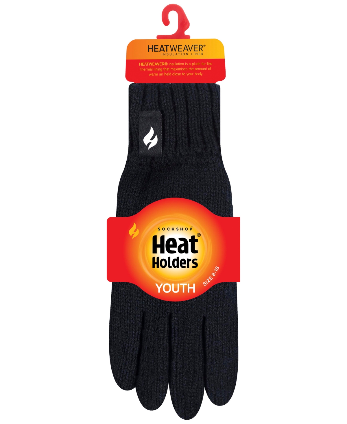 Heat Holders Boys 8-16 Storm Rider Gloves In Blue