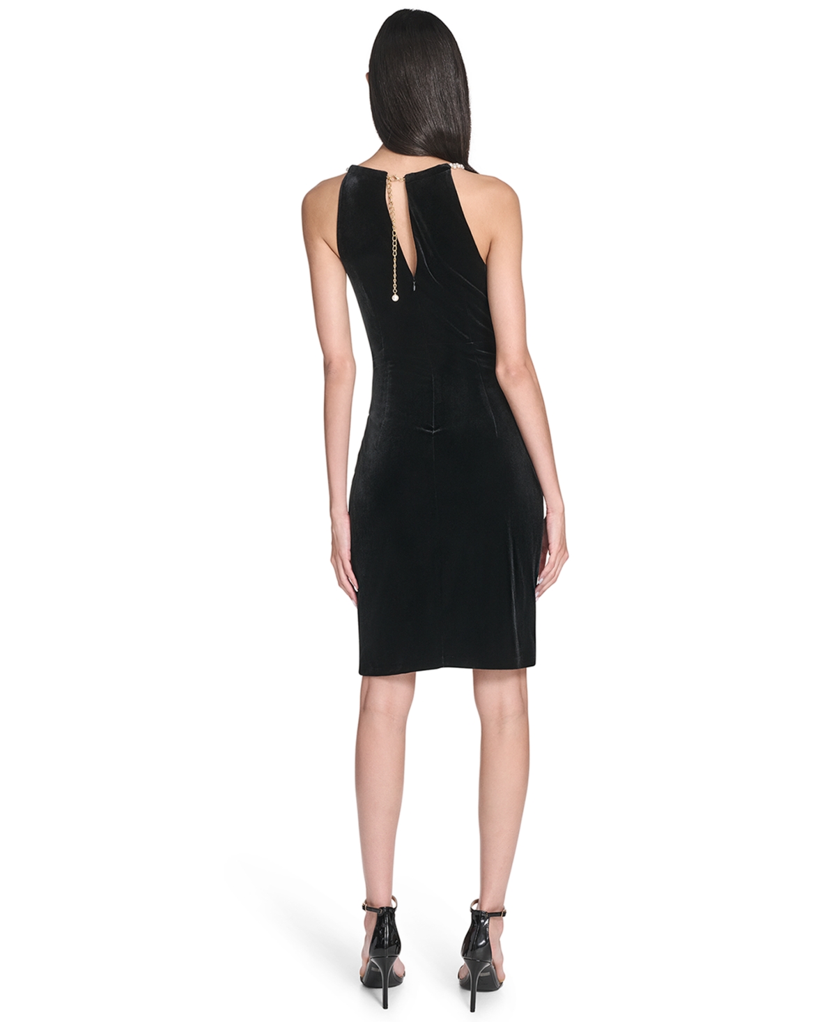 Eliza J Women's Social Halter Neck Dress