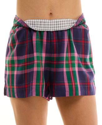 Women's Flannel Boxer Short