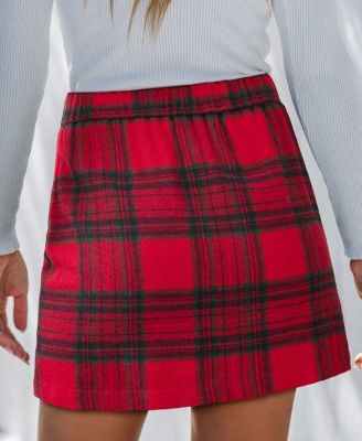 Women's Out of Your League Plaid Mini Skirt