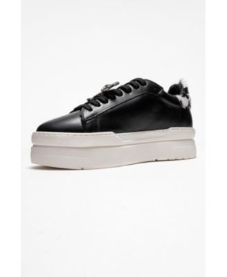 Laren Leather Buckle Sneakers (Women)