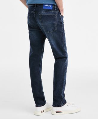 Men's Ash Faded & Whiskered 5-Pocket Jeans