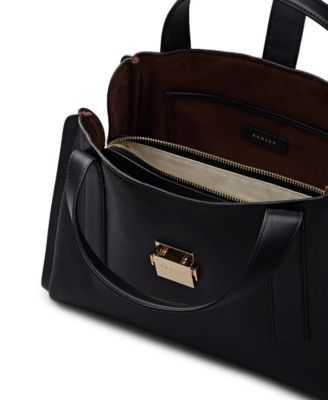 Sloane Mews Medium Zip Top Grab Satchel Bag