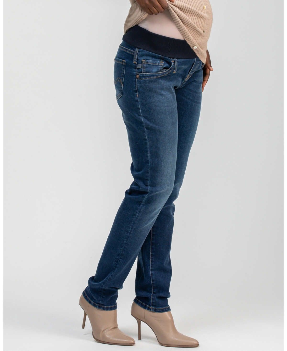 Pietro Brunelli Maternity Cool Girl Stretch Denim Jeans