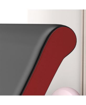 Bicep Preacher Curl Bench & Tricep Extension w/ Adjustable Seat and Elbow Cushion