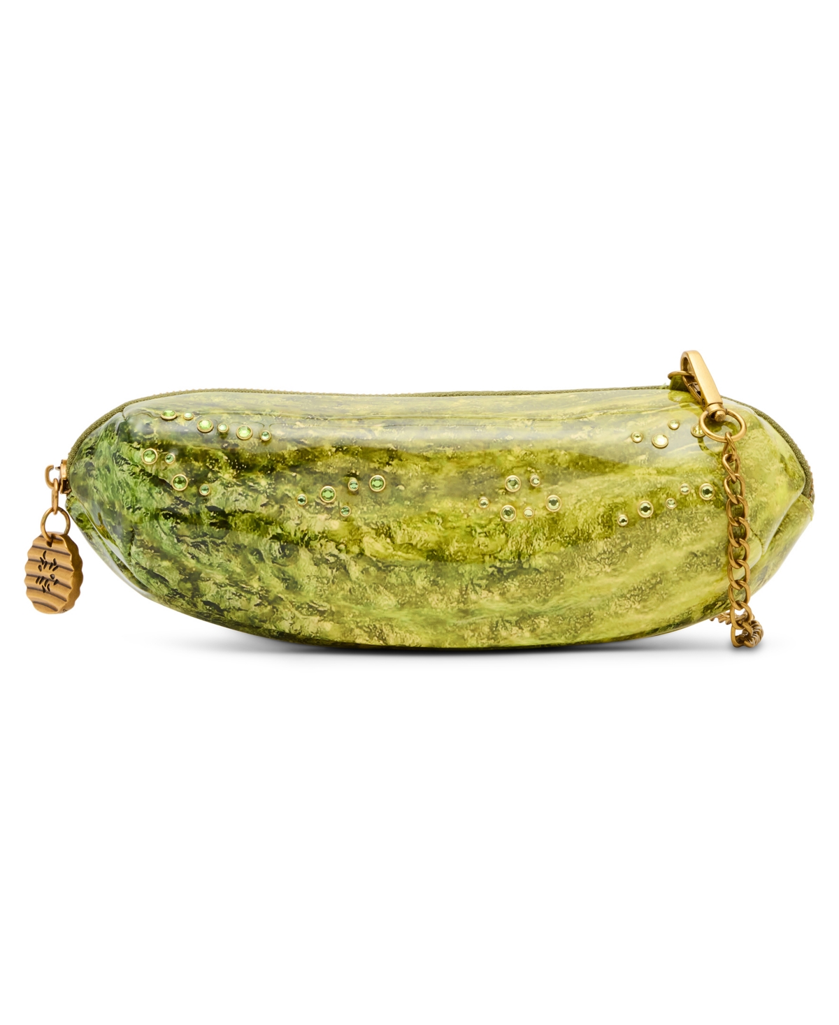Betsey Johnson A Big Dill Small Crossbody Bag In Green
