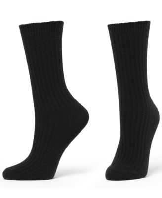 Women's 2-Pack Lattice Crew Socks