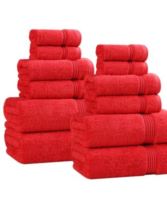 Egyptian Cotton 12-Pc. Towel Set