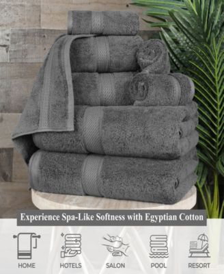 Egyptian Cotton Bath Towel, Set of 4