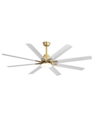 66 Inch 8 Blade Ceiling Fan with Intelligent Remote Control and App Timing Function