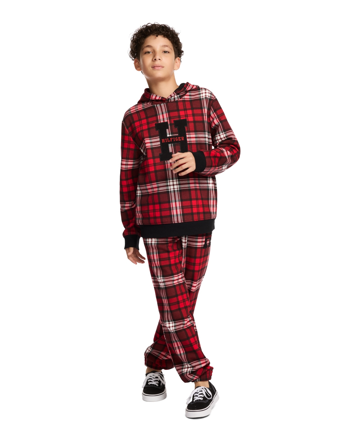 Tommy Hilfiger Boys 8-20 Plaid Jogger Pants
