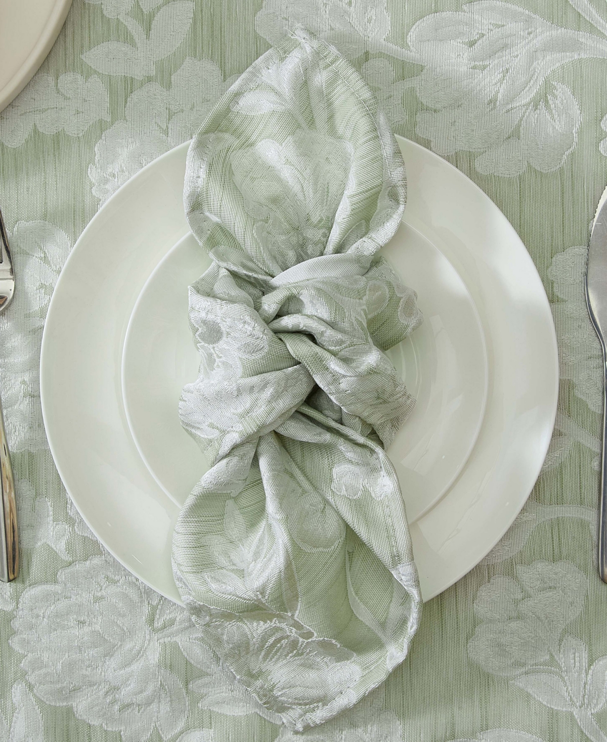 Laura Ashley Annaleigh Jacquard 6-Pc. Napkin Set, 18 x