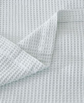 Waffle Weave Textured Cotton Blanket