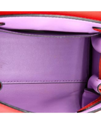 Small La Medusa Top Handle Bag Leather