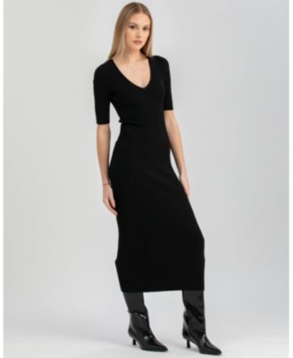 Women's V-Neck Carlotta Maxi Dress
