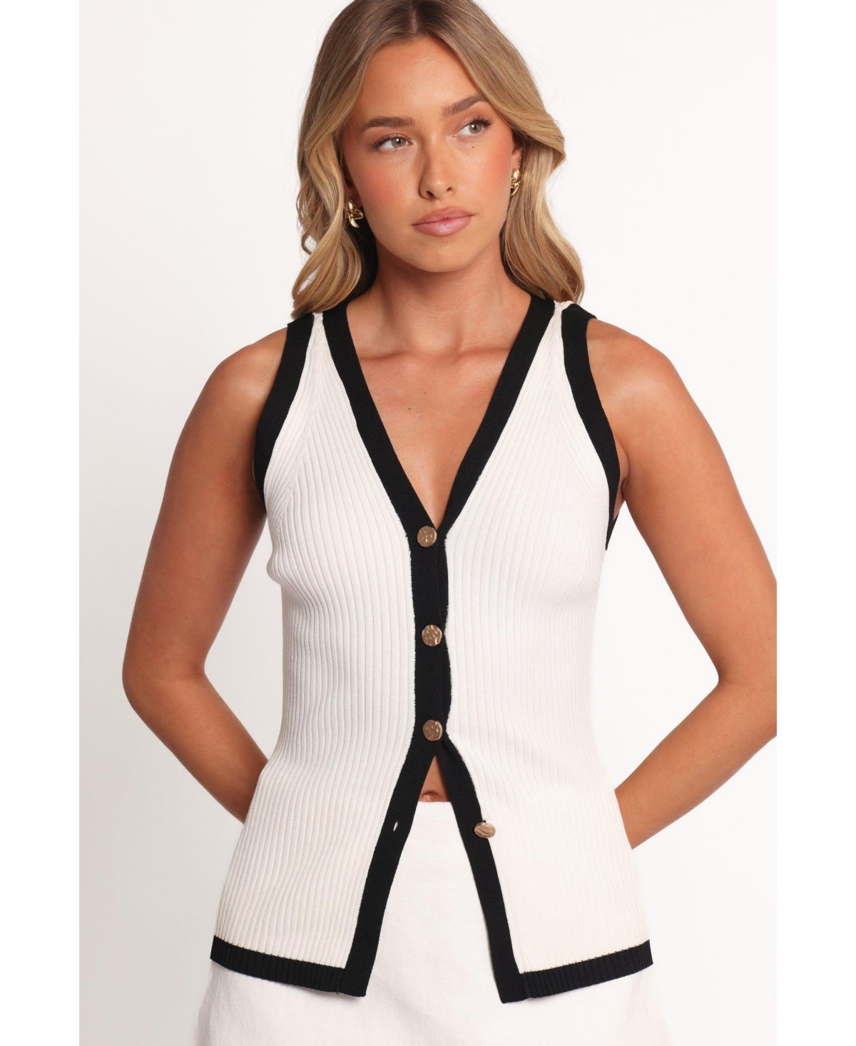 Petal and Pup Women's Virginia Knit Vest Top