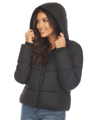 Women's Quilted Puffer Full Front Zipper Jacket