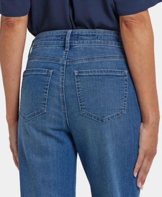 Petite High Rise Marilyn Straight Jeans