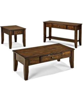 22"" x 28"" End Table in Raisin