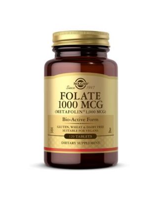 Folate (as Metafolin) ,1000 mcg ,120 Tabs