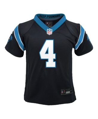 Toddler Tetairoa McMillan Black Carolina Panthers Game Jersey