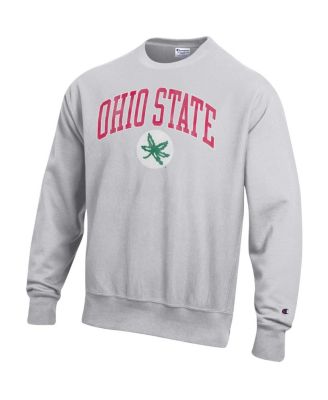 Champion Men's Gray Ohio State Buckeyes Distressed Arch Over Logo