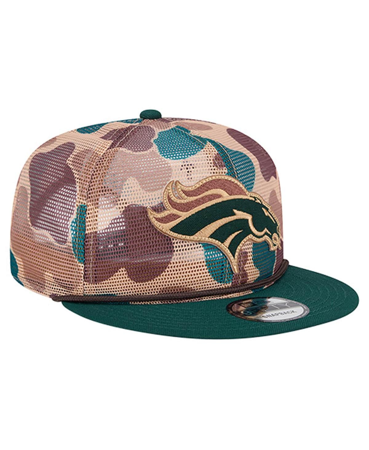 New Era Men's Camo Denver Broncos Duck Camo 9FIFTY Snapback Hat
