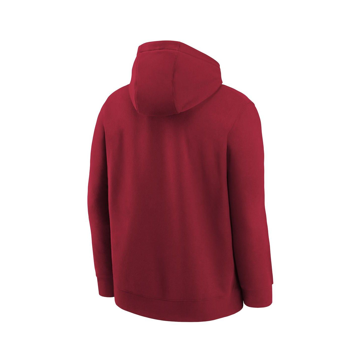 Детское худи Nike Red Miami Heat 2025/26 Club Fleece Practice — фото 2