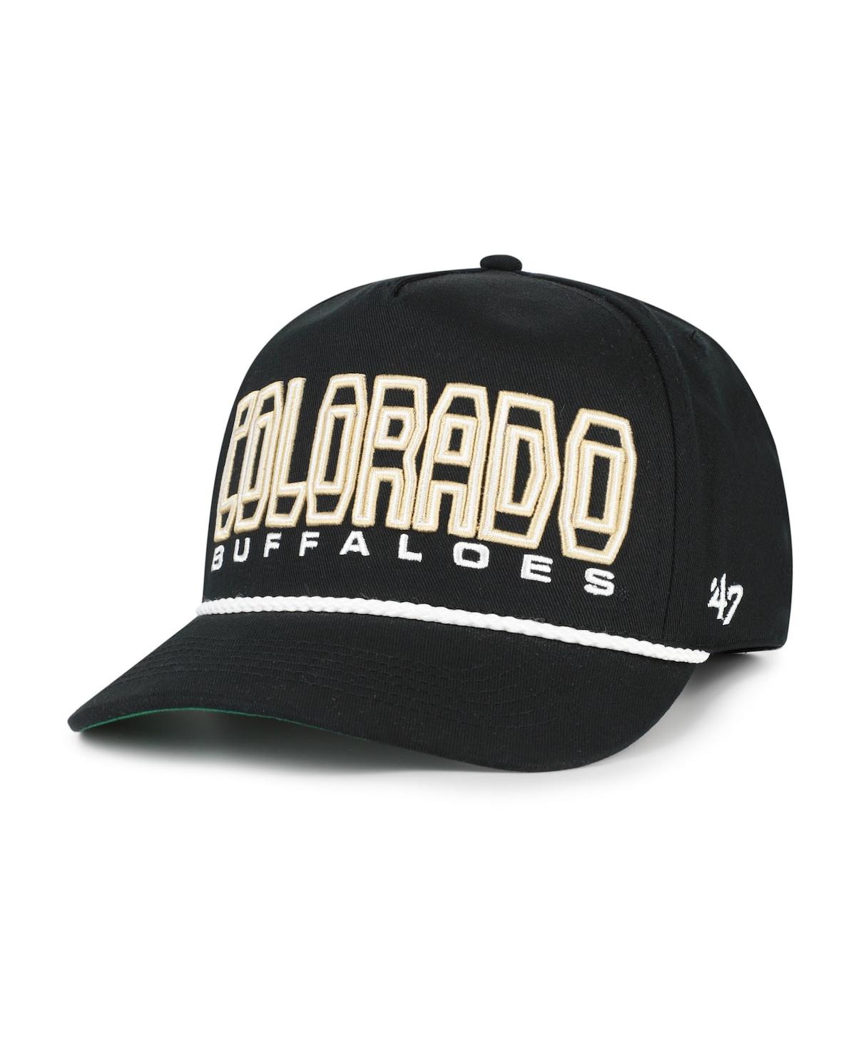 '47 Brand Big Boys and Girls Black Colorado Buffaloes Byline Hitch Adjustable Hat
