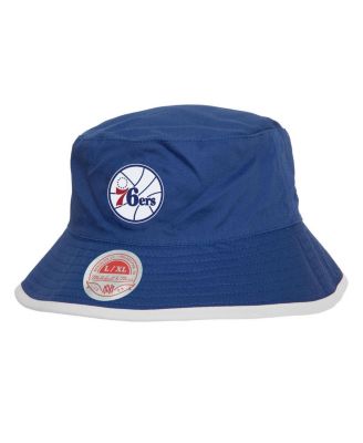 Men's Black Philadelphia 76ers Flip It Reversible Bucket Hat