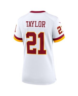 Women's Sean Taylor White Washington Commanders Game Super Bowl Era Jersey